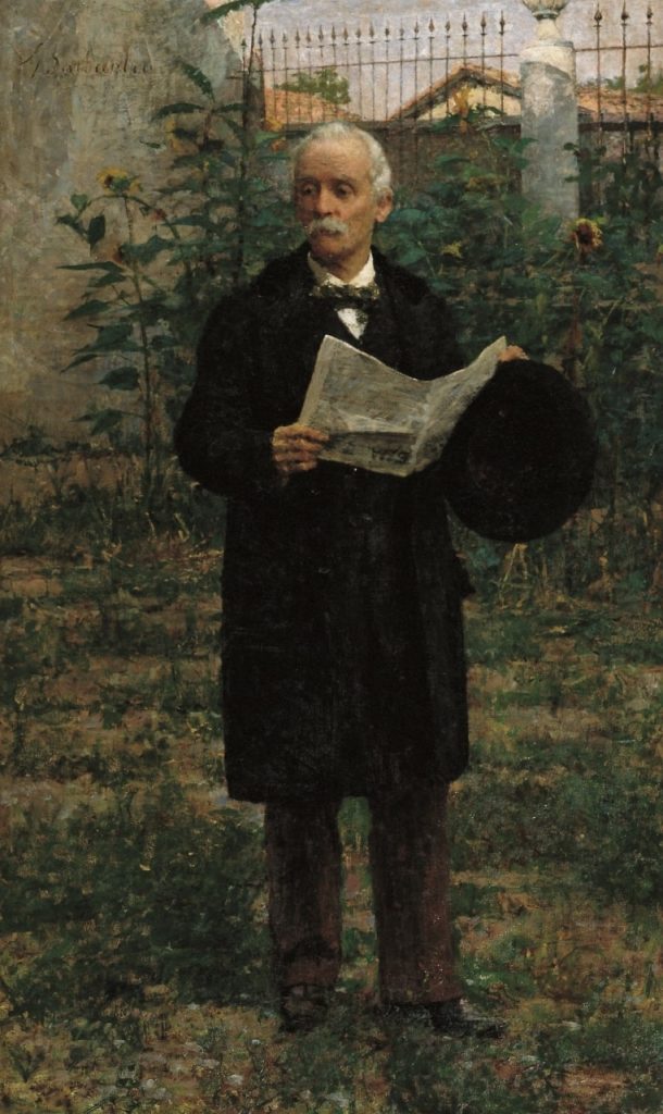 Giuseppe Barbaglia, Ritratto di Giovanni Saldarini, 1903