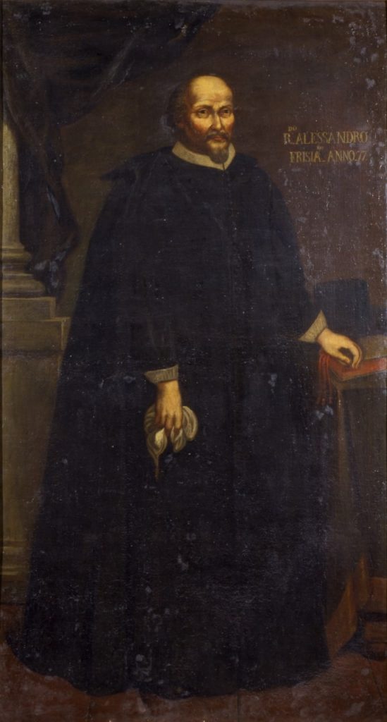 Pittore lombardo, Ritratto di Alessandro Frisiani, terzo quarto del XVII secolo