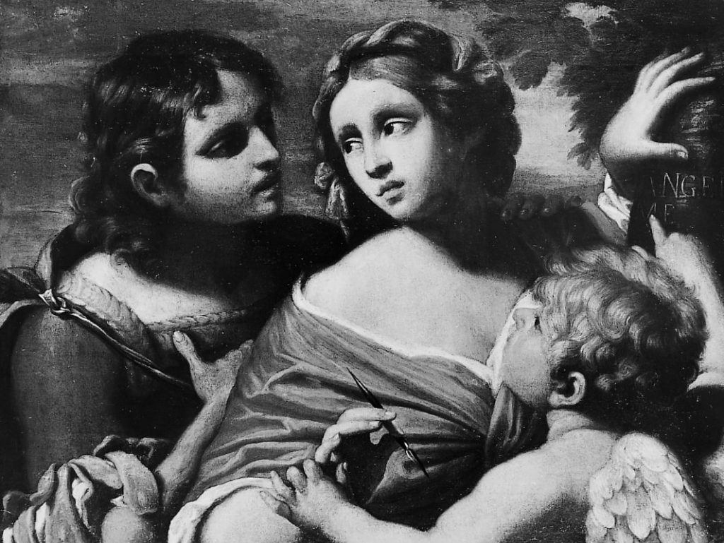 Pittore dell'Italia settentrionale, Angelica e Medoro, XVII secolo