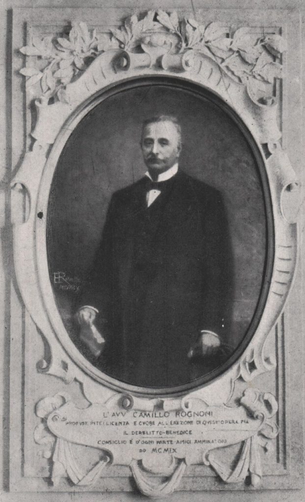 Enrico Ravetta, Ritratto di Camillo Rognoni, 1909