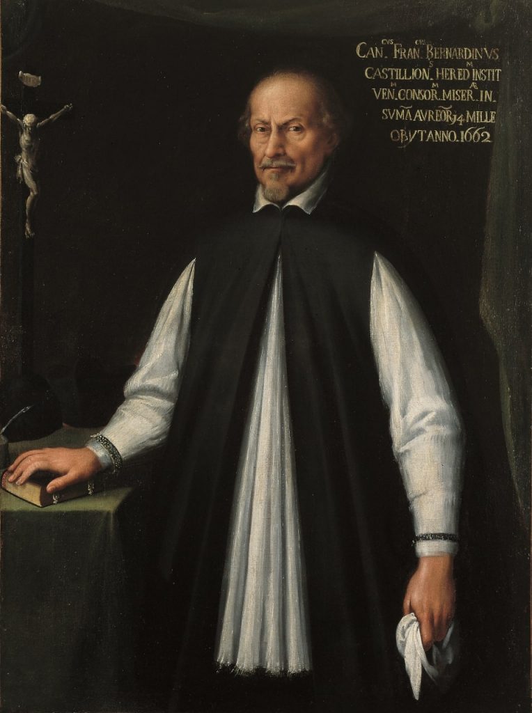 Pittore lombardo, Ritratto di Francesco Bernardino Castiglioni, 1662 circa