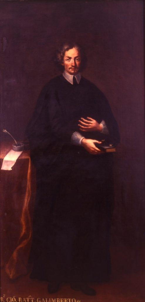 Pittore lombardo, Ritratto di Giacomo Alberto Galimberti, post 1695