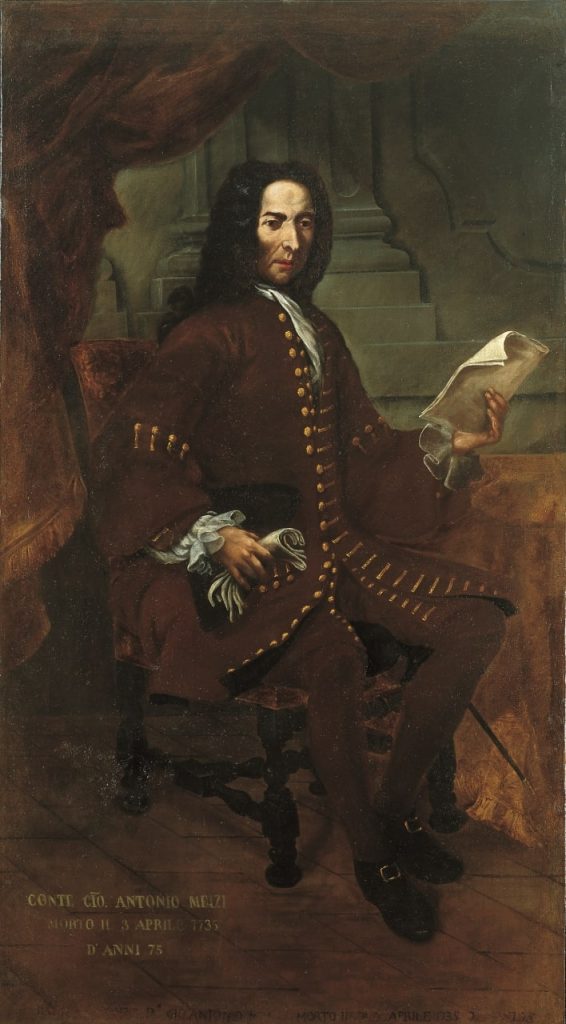 Pittore lombardo, Ritratto di Giovanni Antonio Melzi, quarto-quinto decennio del XVIII secolo