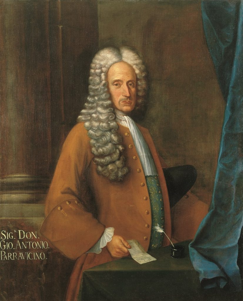 Pittore lombardo, Ritratto di Giovanni Antonio Parravicini, secondo quarto del XVIII secolo