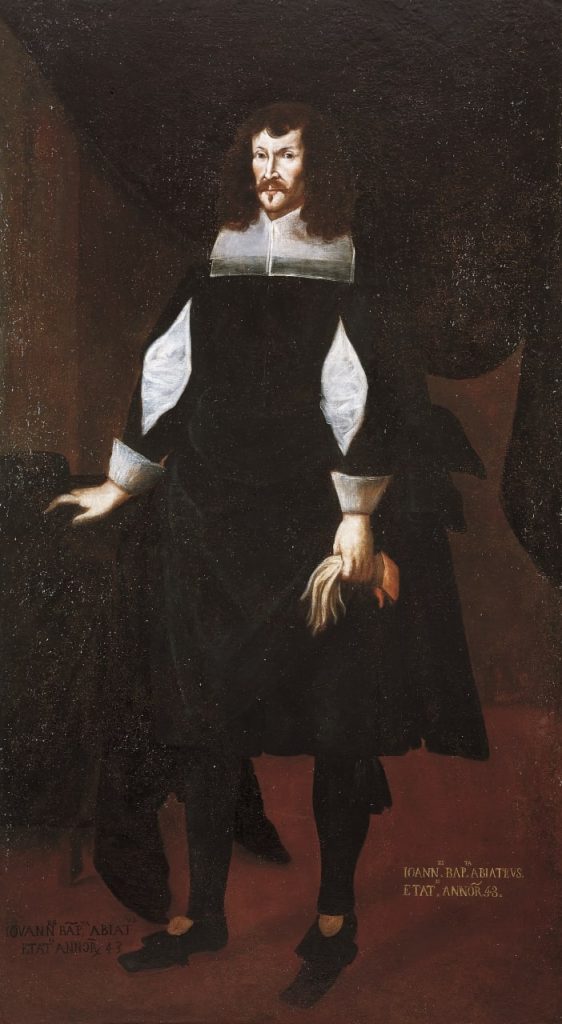 Pittore lombardo, Ritratto di Giovanni Battista Abbiati, terzo quarto del XVII secolo