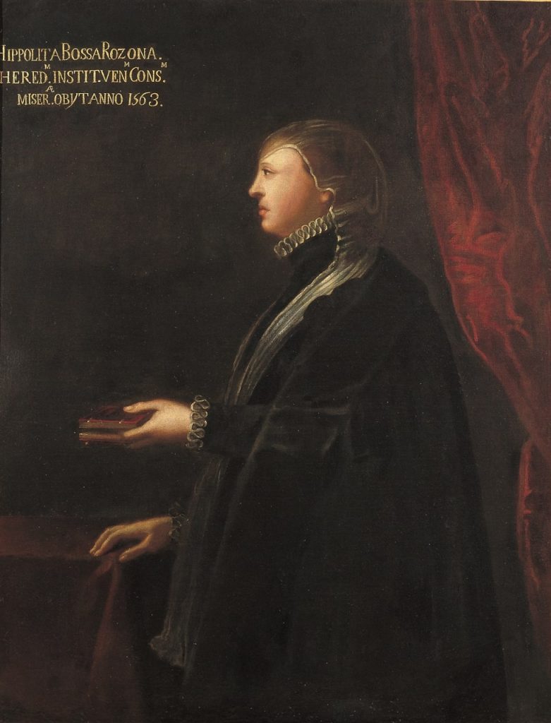 Agostino Santagostino, Ritratto di Ippolita Bossi Rozzoni, 1679