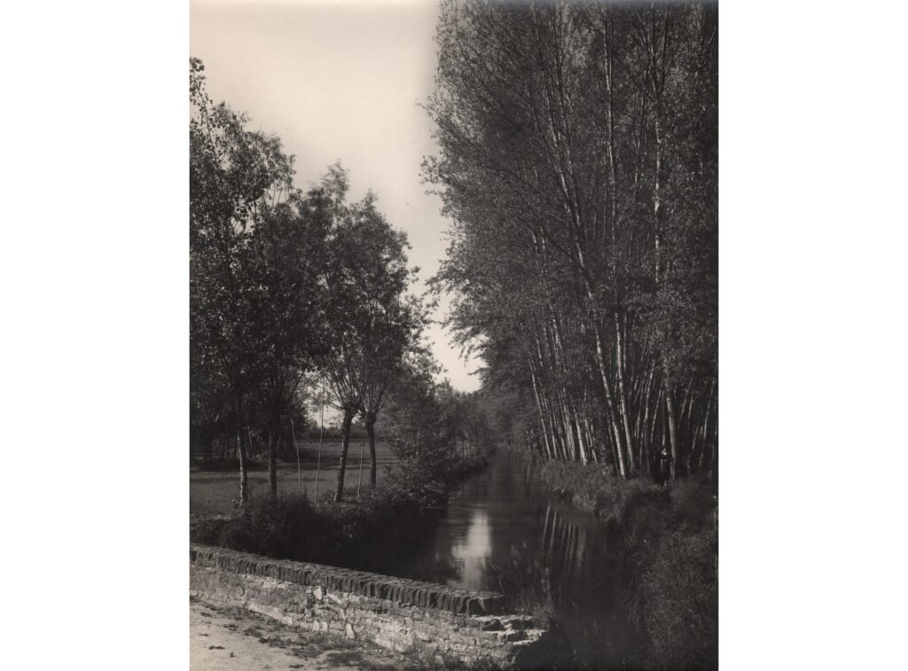 Calvignasco, Roggia (foto di Vincenzo Aragozzini, 1934)