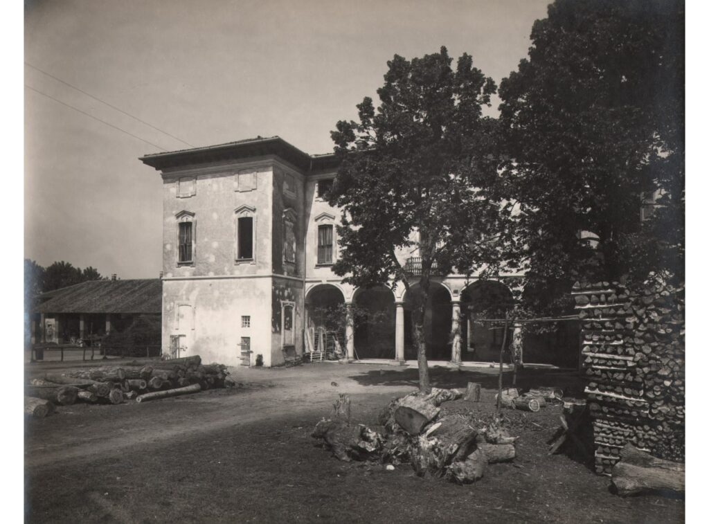 Cascina Maggiore di Gaggiano, Casa del fittabile (foto di Vincenzo Aragozzini, 1934)