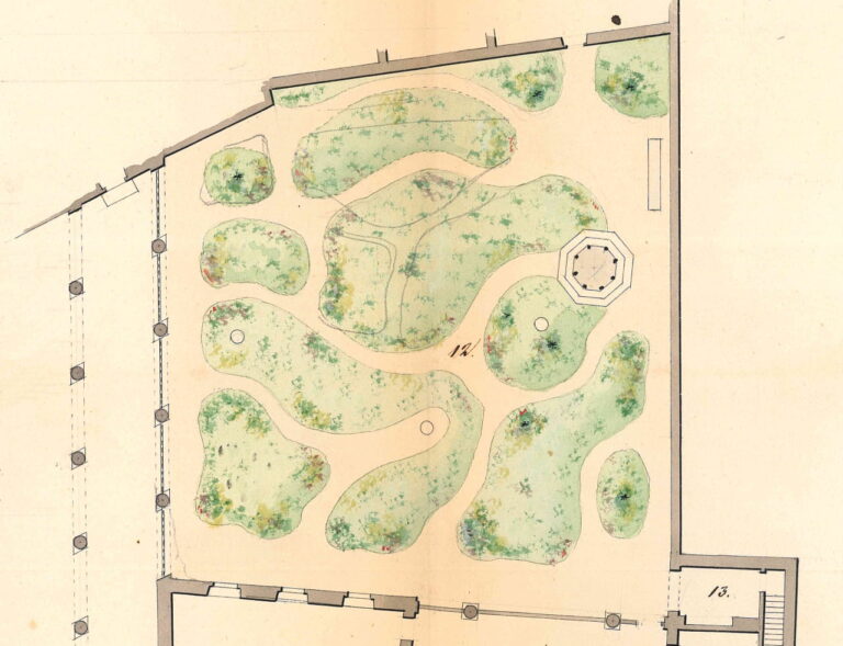 Giardino di via dei Piatti (1862)