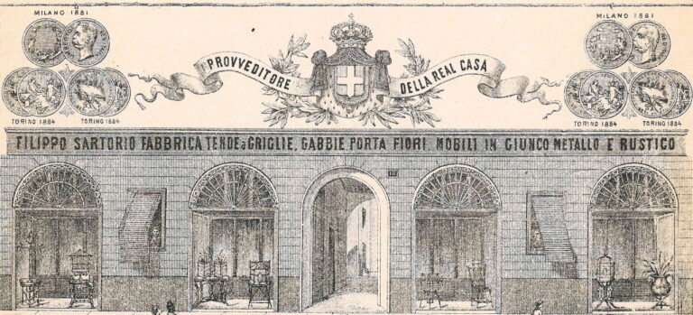 Filippo Sartorio, Provveditore della Real Casa