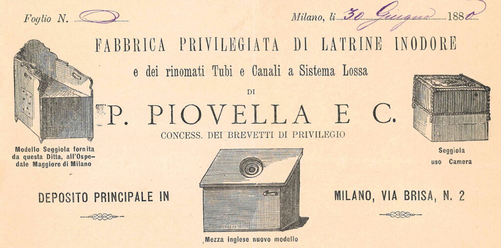 Fabbrica privilegiata di latrine inodore